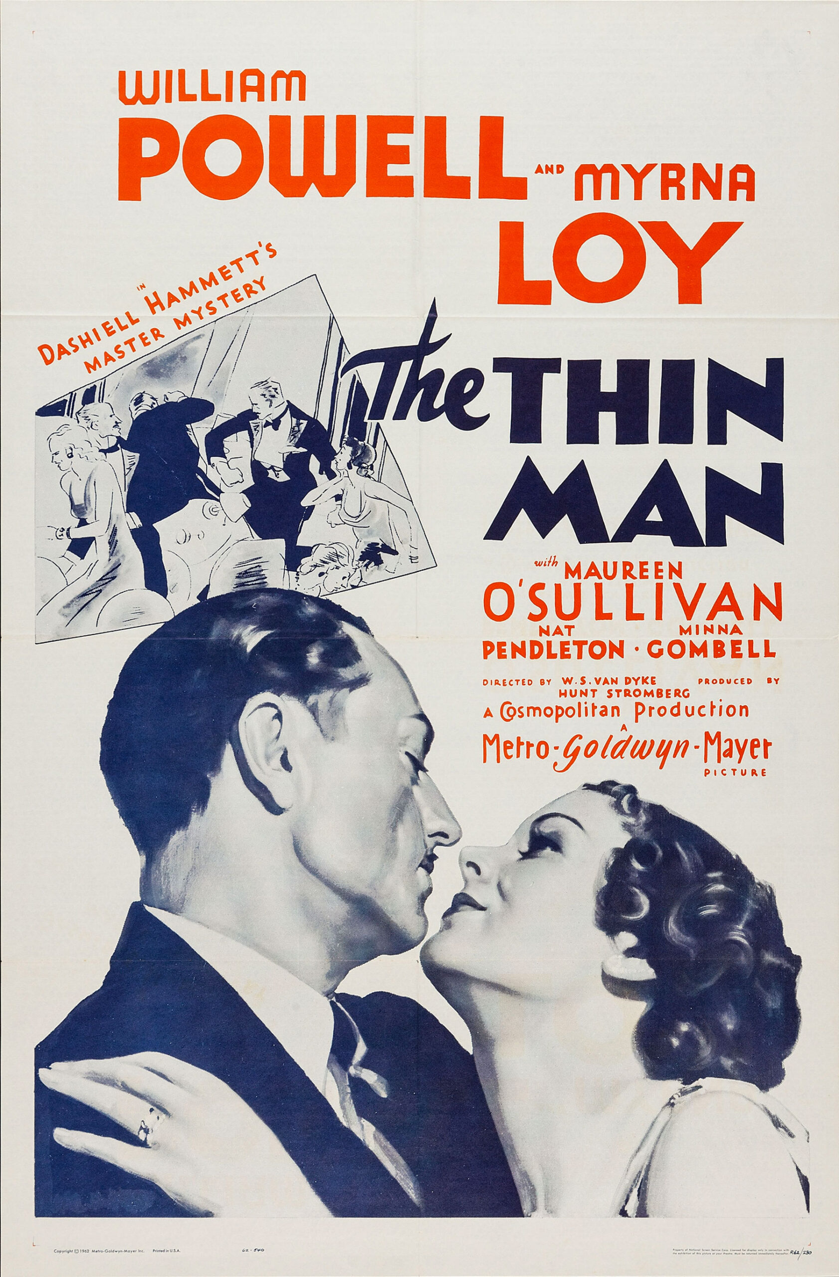 ดูหนังออนไลน์ฟรี The Thin Man (1934) เดอะ ธิน แมน